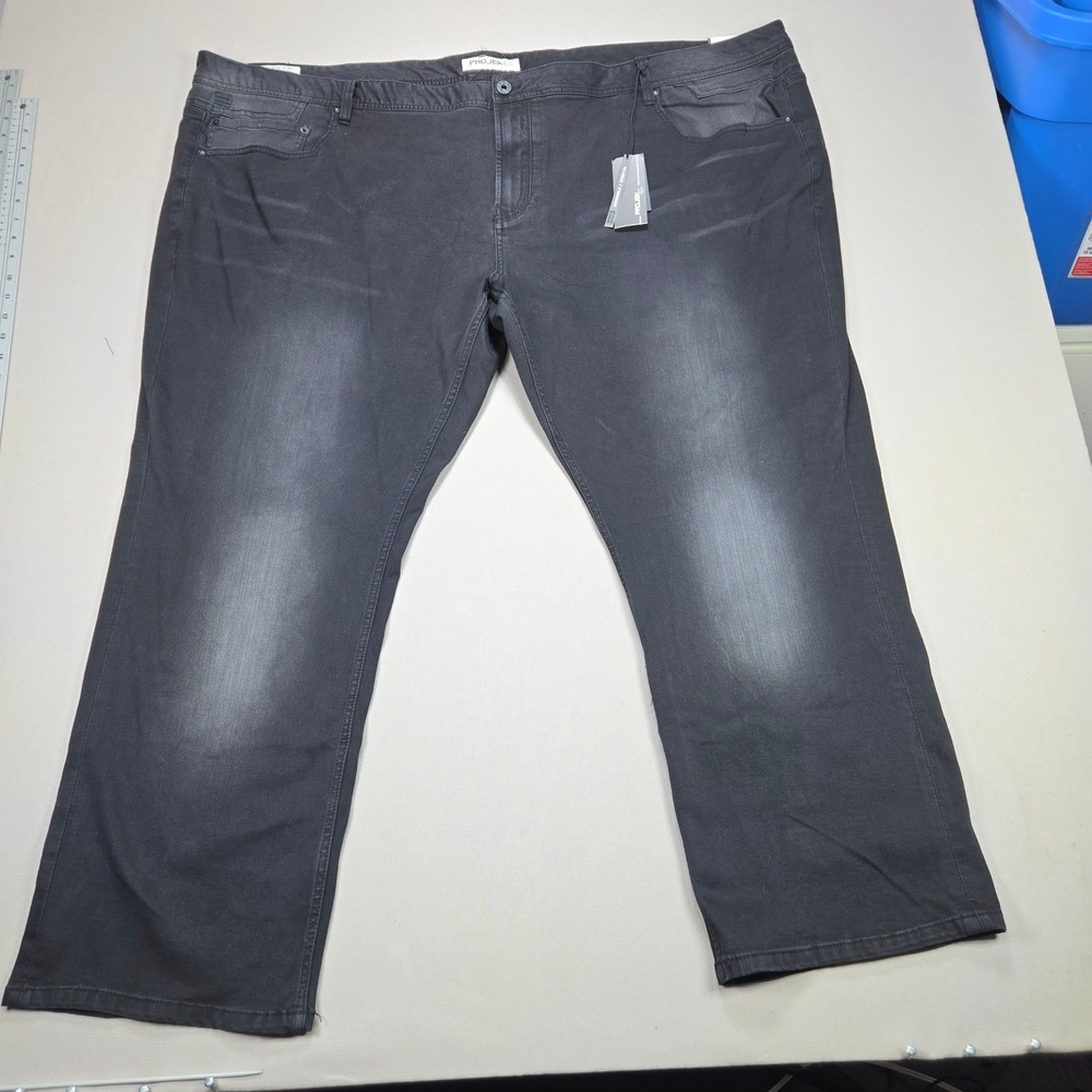PROJEK Raw‎ Nikko Jeans Black Wash W54 L30 Denim Pants NWT